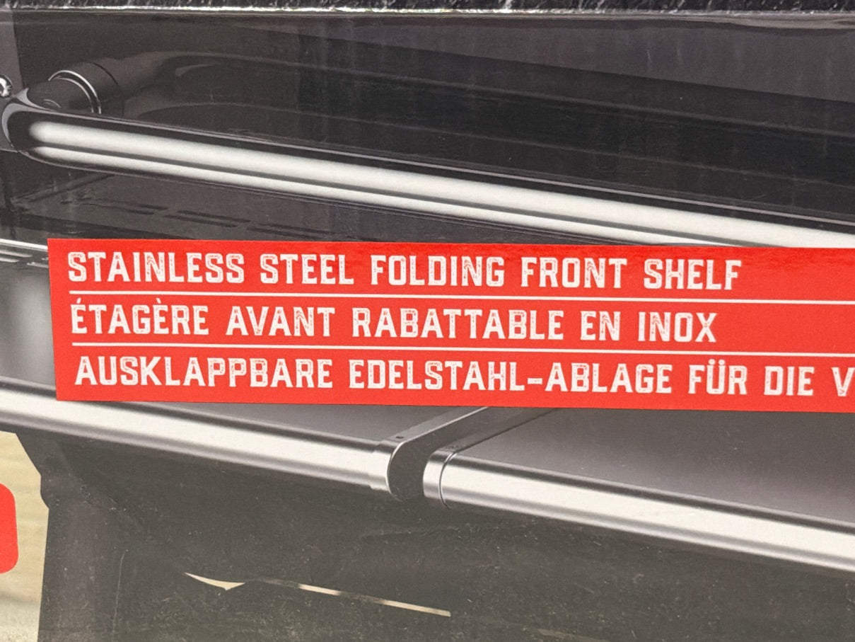 Fronthylde til Weber grill